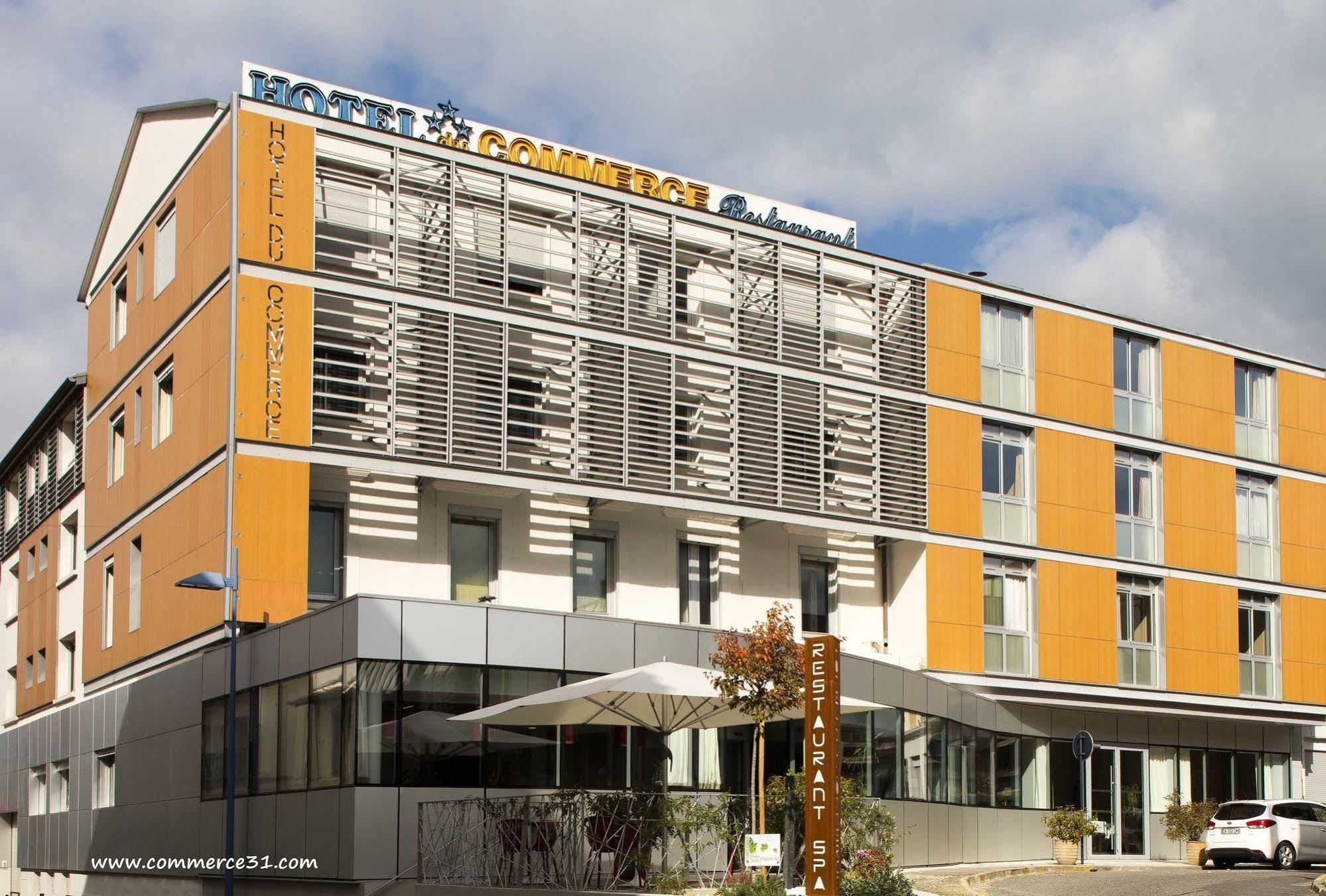 Hotel Du Commerce Spa Saint Gaudens Eksteriør billede